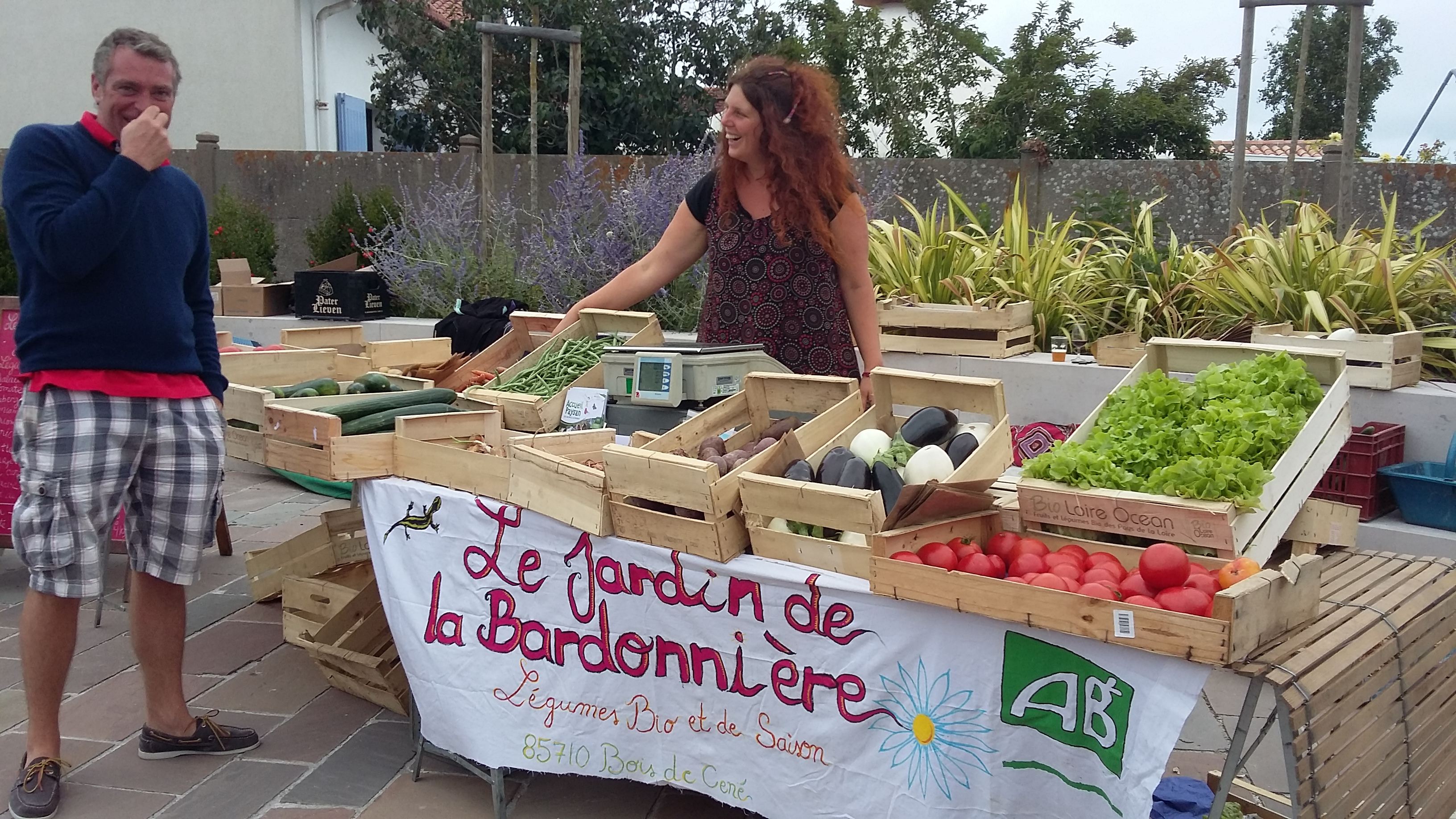Légumes bio du jardin